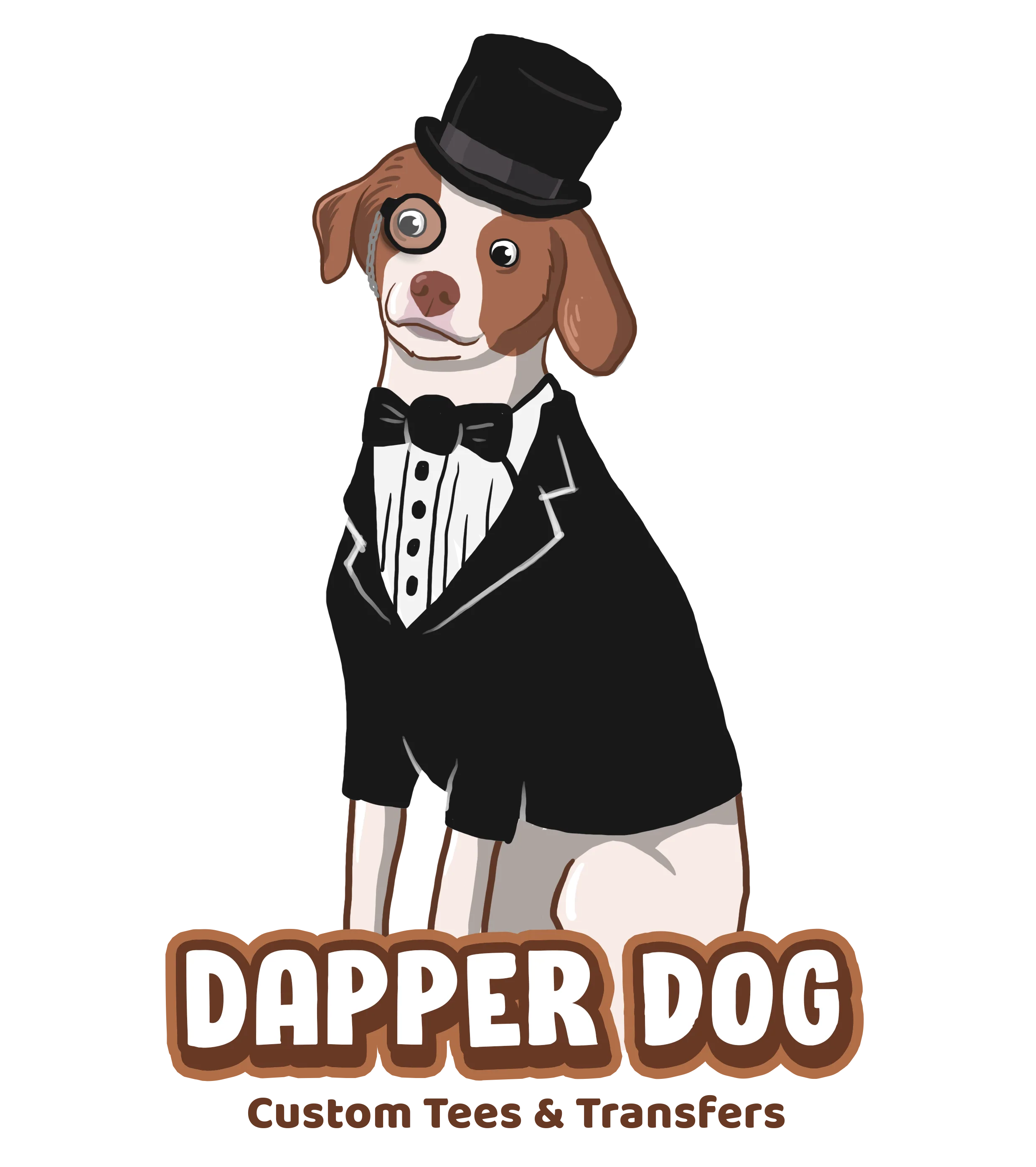 Dapper Dog Custom Tees & Transfers