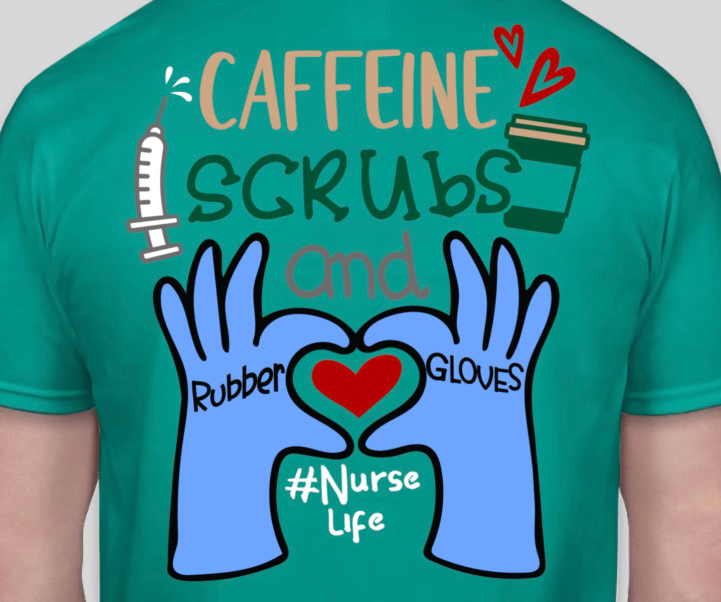 Nurse Scrubs and Gloves