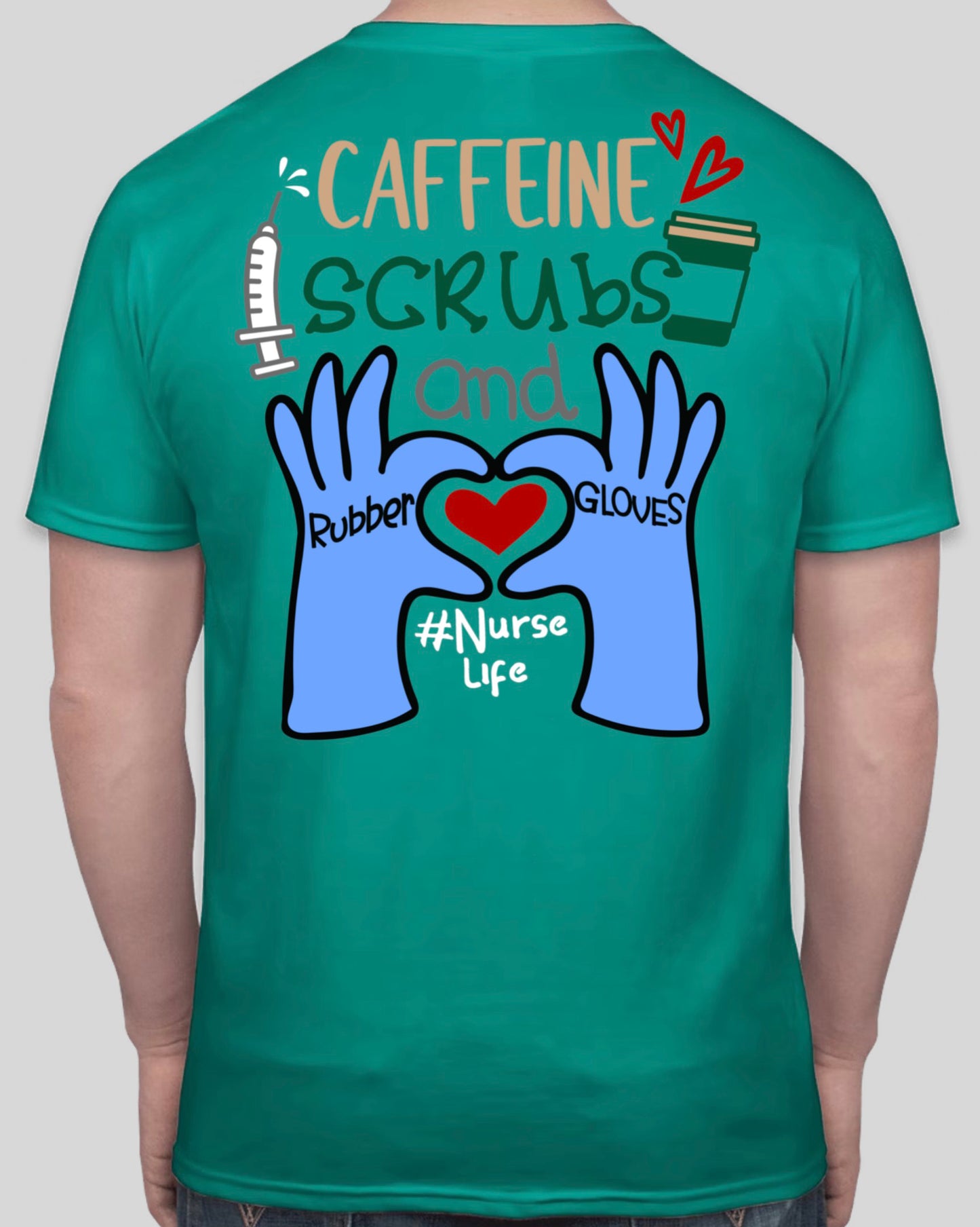 Nurse Scrubs and Gloves